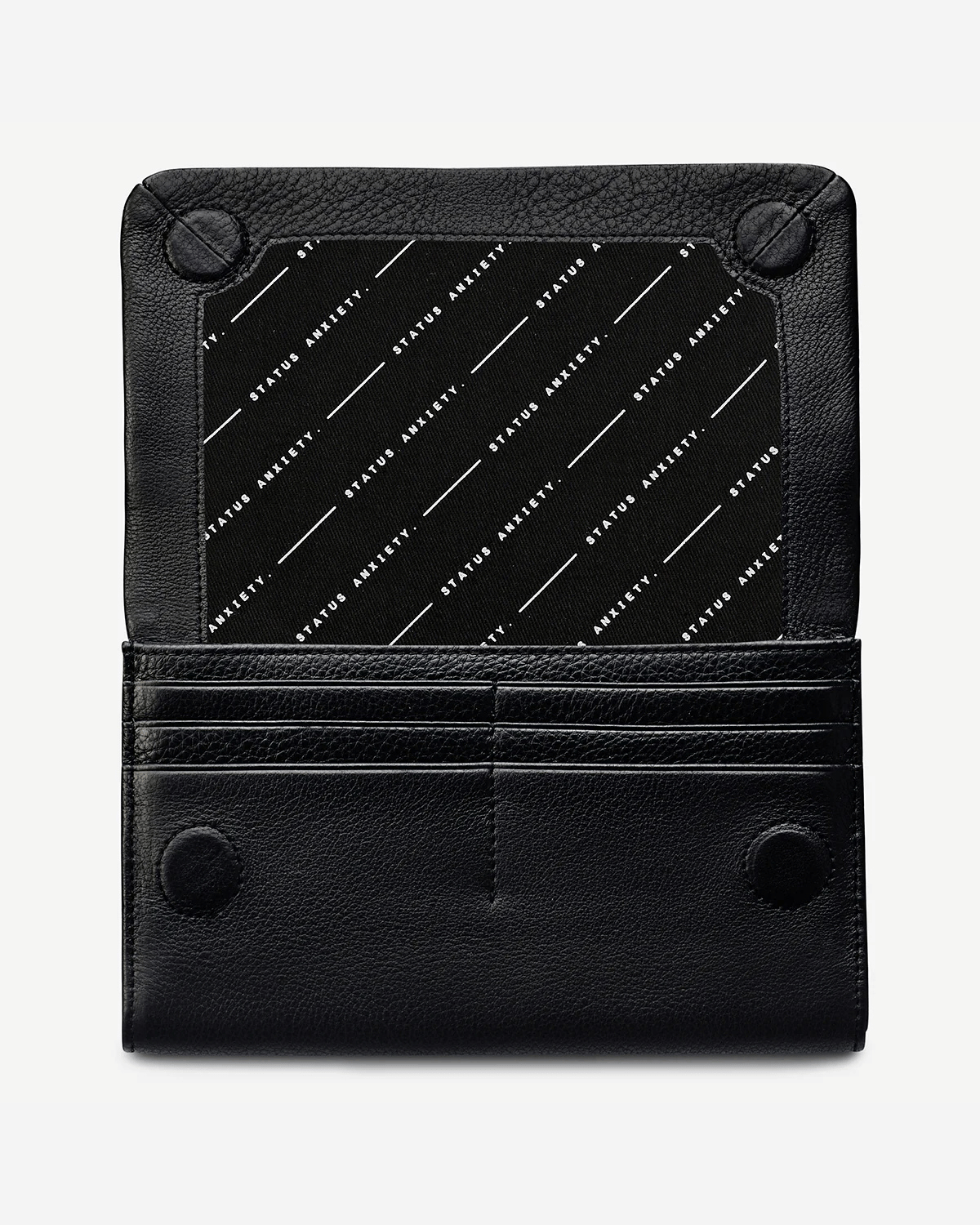 Status Anxiety Remnant Wallet - Black