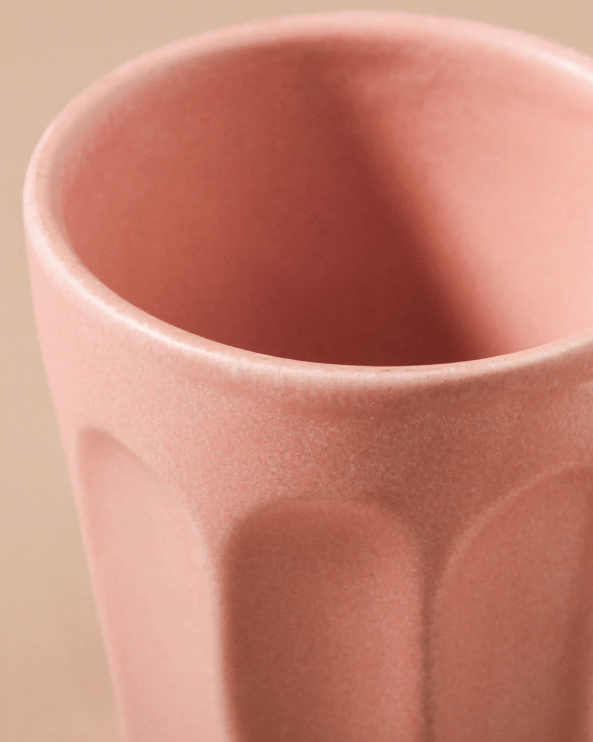 Ritual Latte Cup in Pink Clay by Indigo Love Collectors