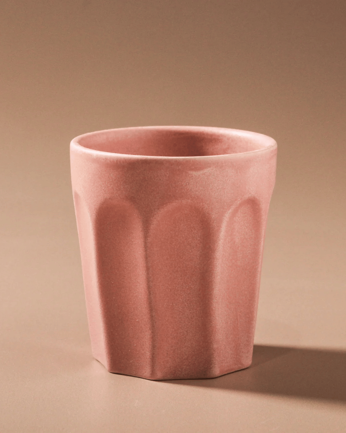 Ritual Latte Cup in Pink Clay by Indigo Love Collectors