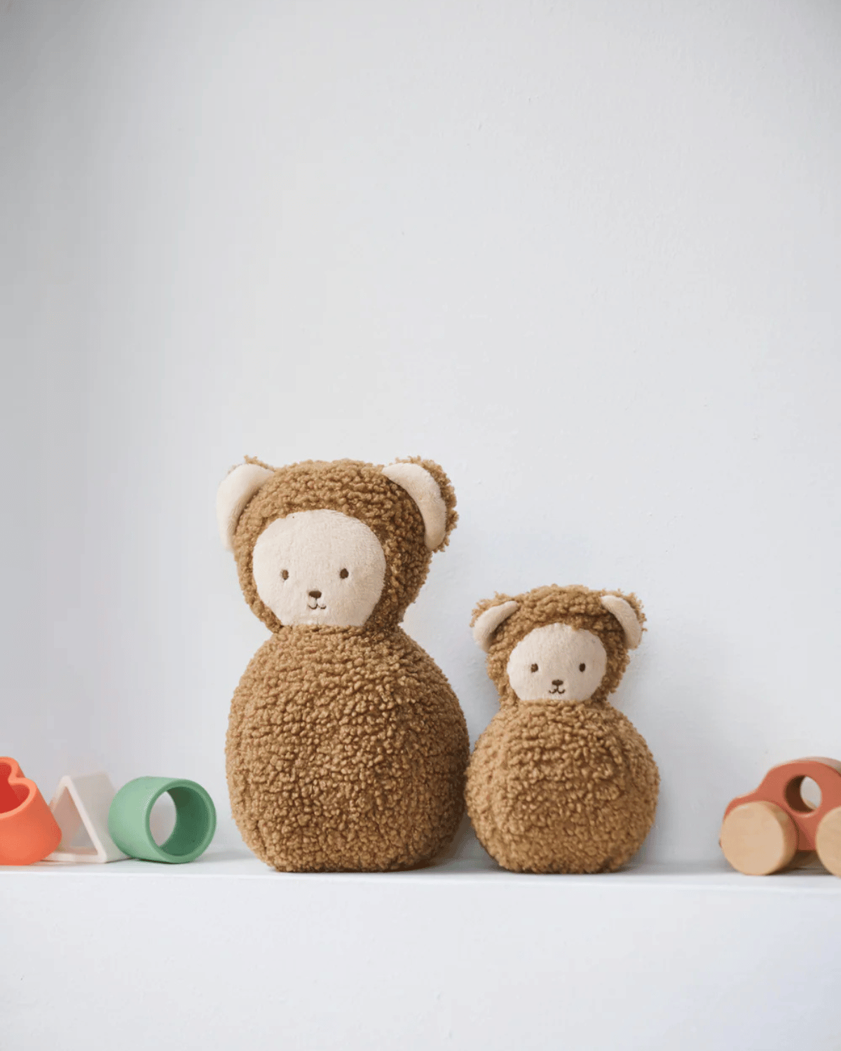 Roly Poly Rattle - Jer Bear Musical Toy by Nana Huchy 