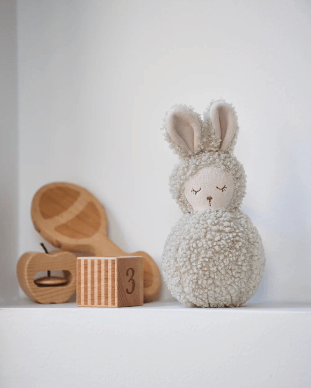 Roly Poly Rattle - Sonny Bunny Musical Toy by Nana Huchy 