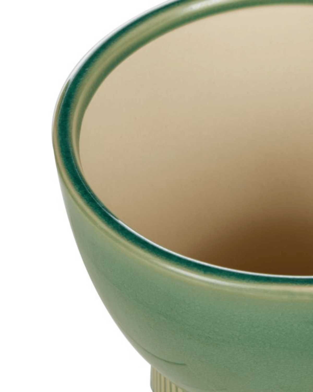 Rouen Bowl Planter - Green