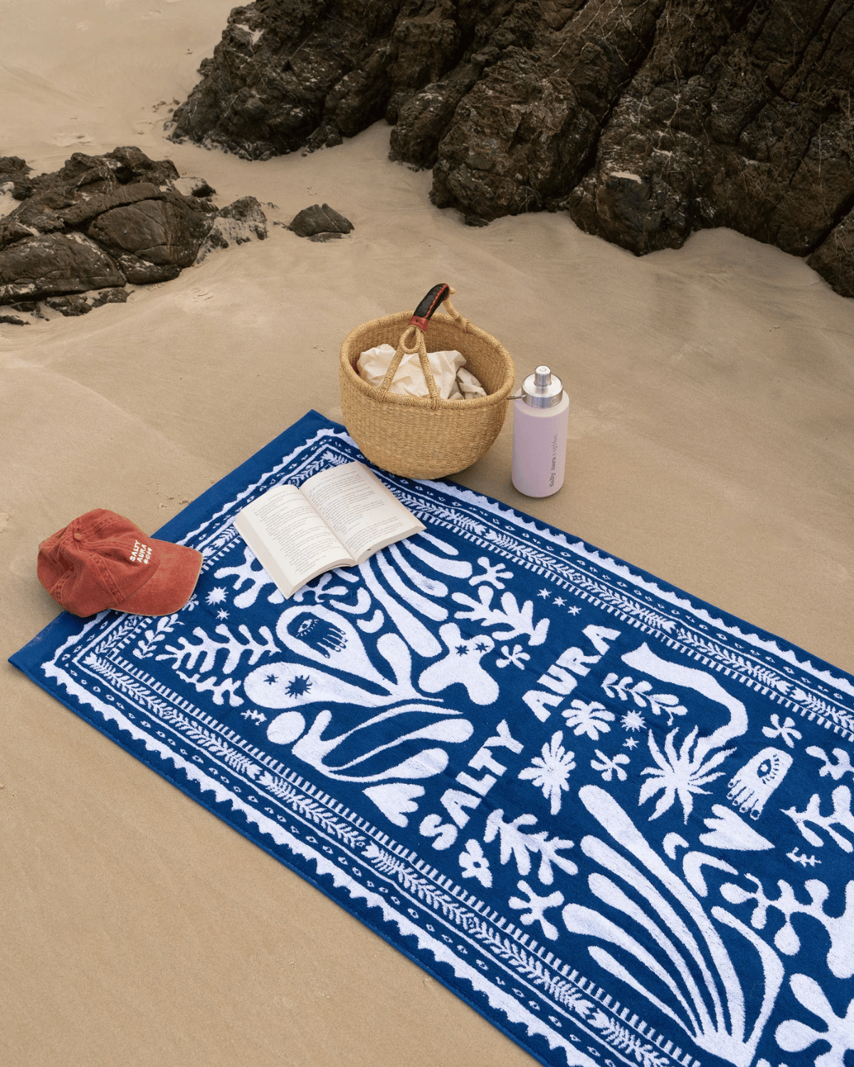 Salty Aura Beach Towel - Limited Edition 