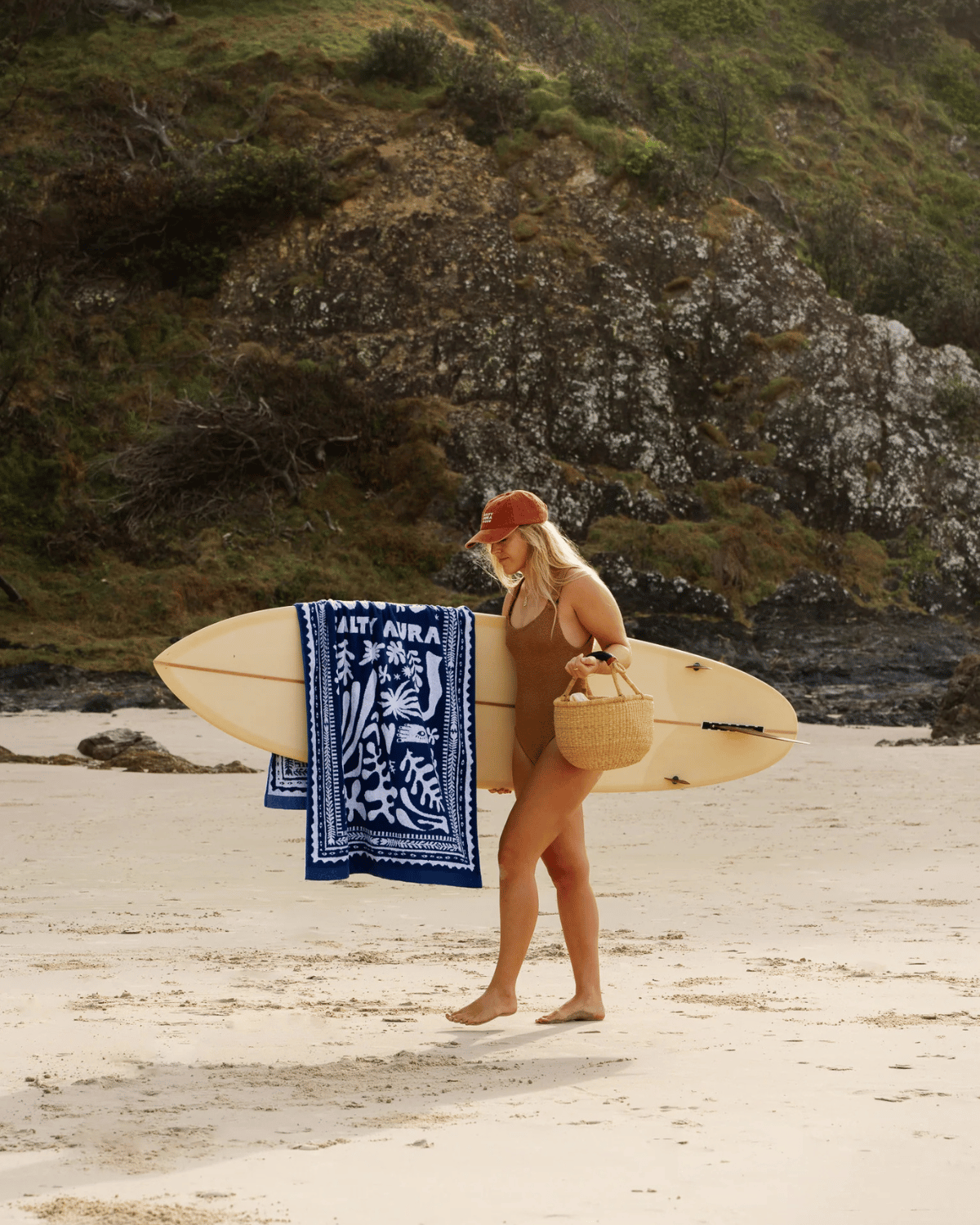 Salty Aura Beach Towel - Limited Edition 