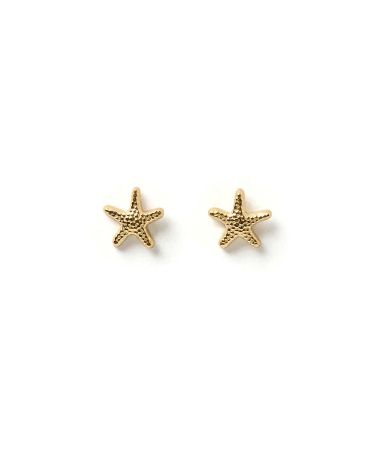 Starfish Gold Studs