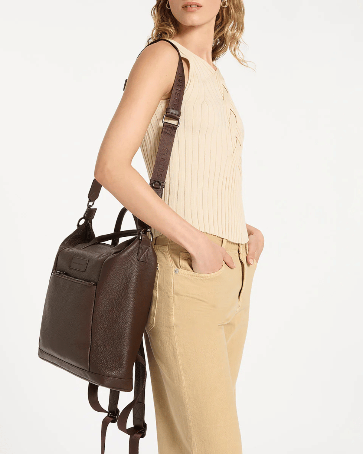 Status Anxiety - Mini Waves Backpack - Cocoa