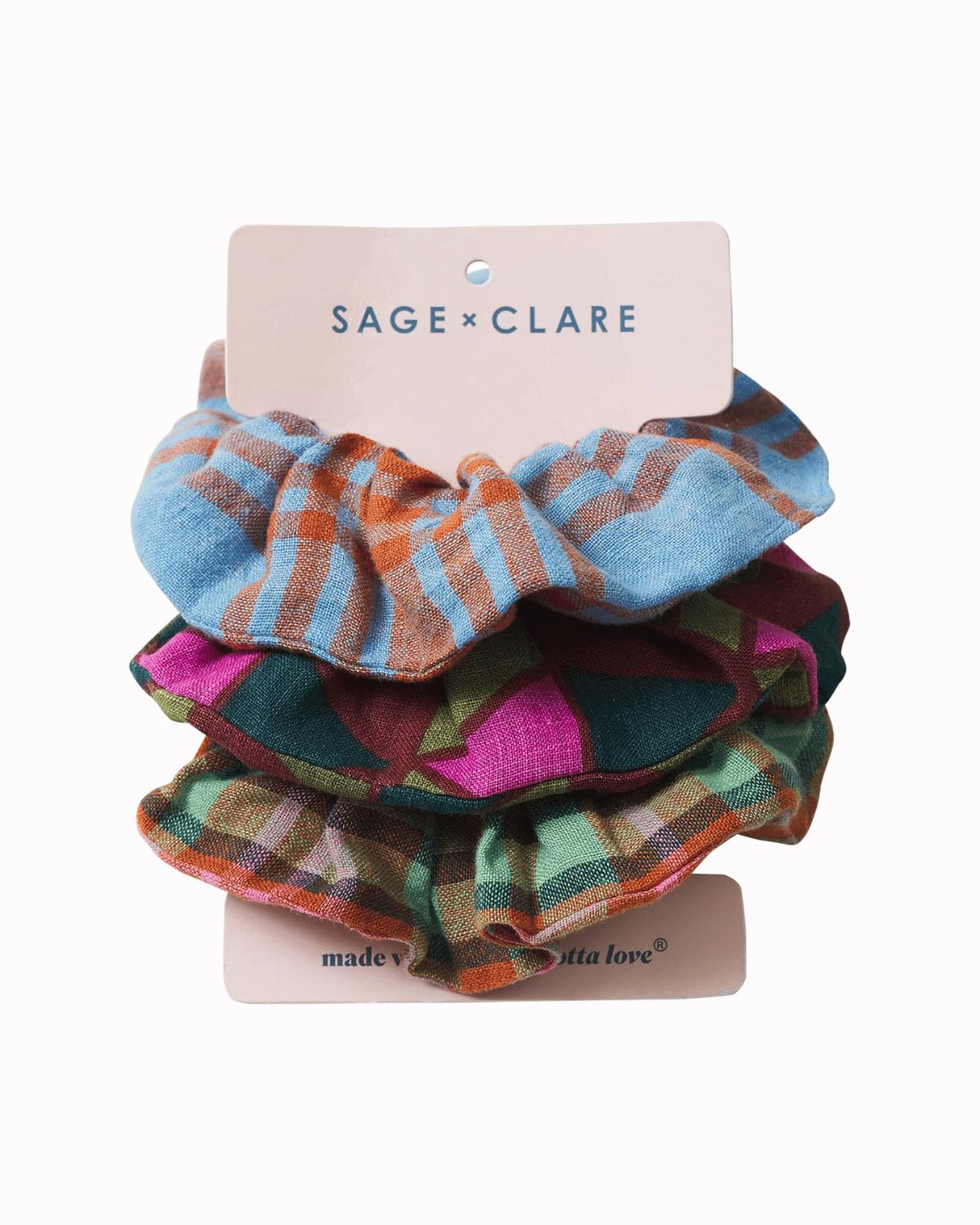 Telma Scrunchie Set by Sage &amp; Clare