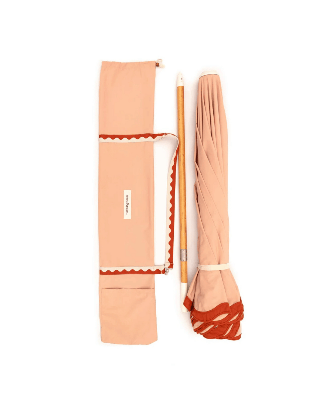 Business &amp; Pleasure Co - The Amalfi Umbrella - Rivie Pink