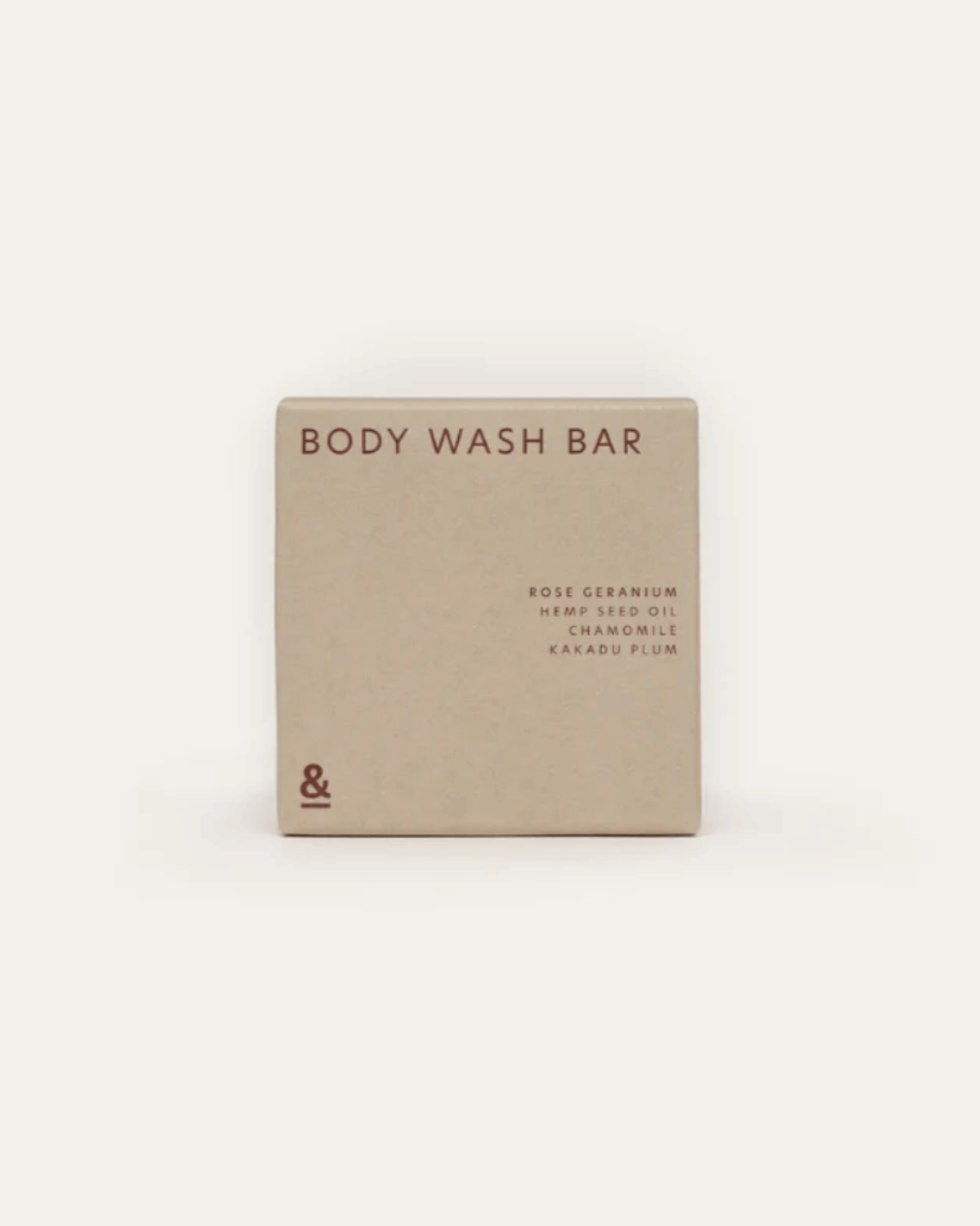 Seed &amp; Sprout The Natural Body Wash Bar - Rose Geranium