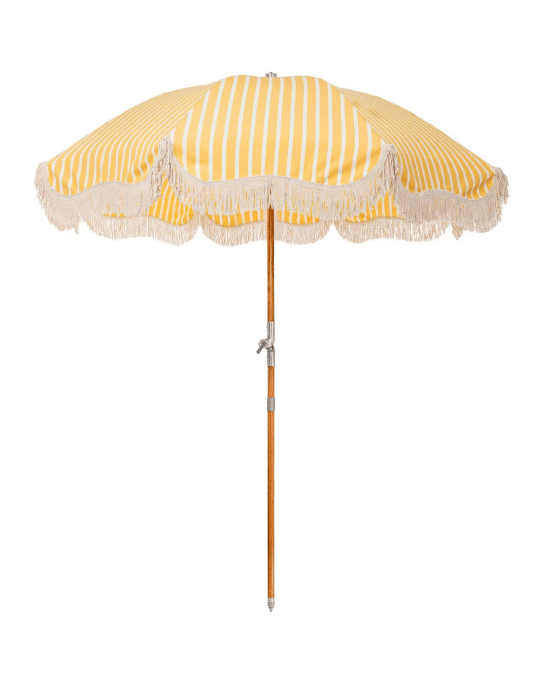 Business &amp; Pleasure Co - The Premium Beach Umbrella - Monaco Mimosa Stripe