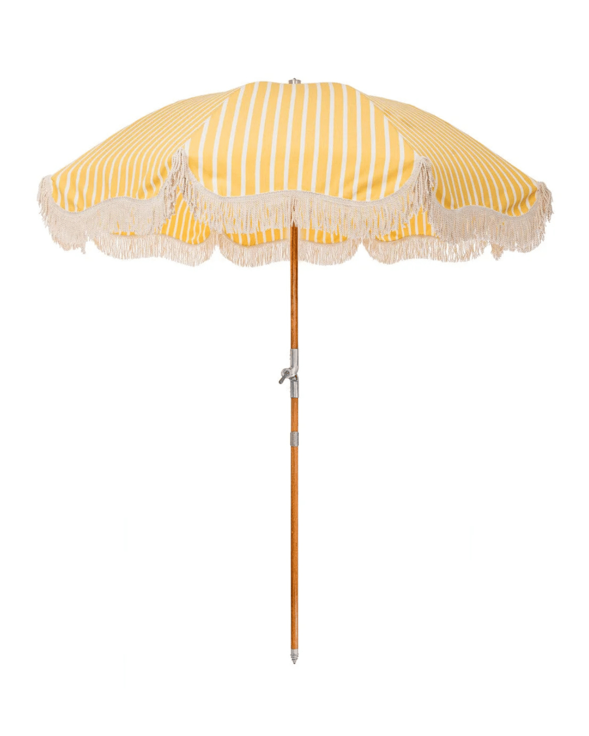 Business &amp; Pleasure Co - The Premium Beach Umbrella - Monaco Mimosa Stripe