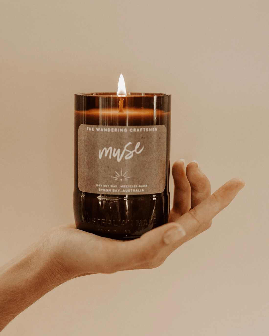 Muse Candle (Grapefruit, Lemon &amp;amp; Eucalyptus) by The Wandering Craftsmen