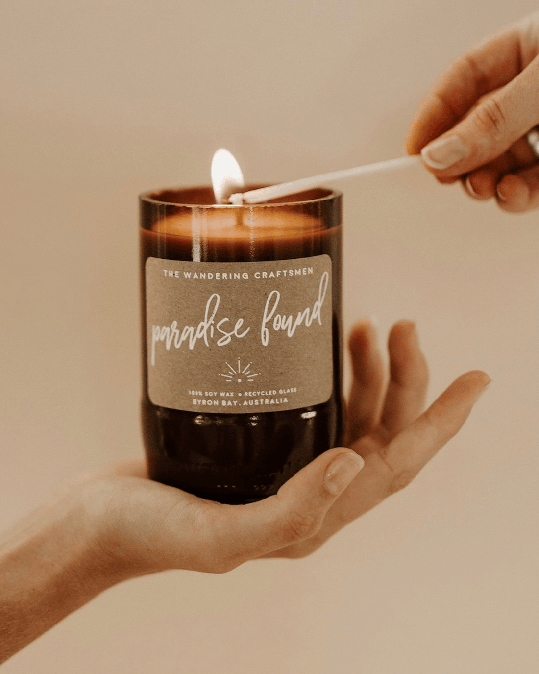 The Wandering Craftsmen Coconut Candle