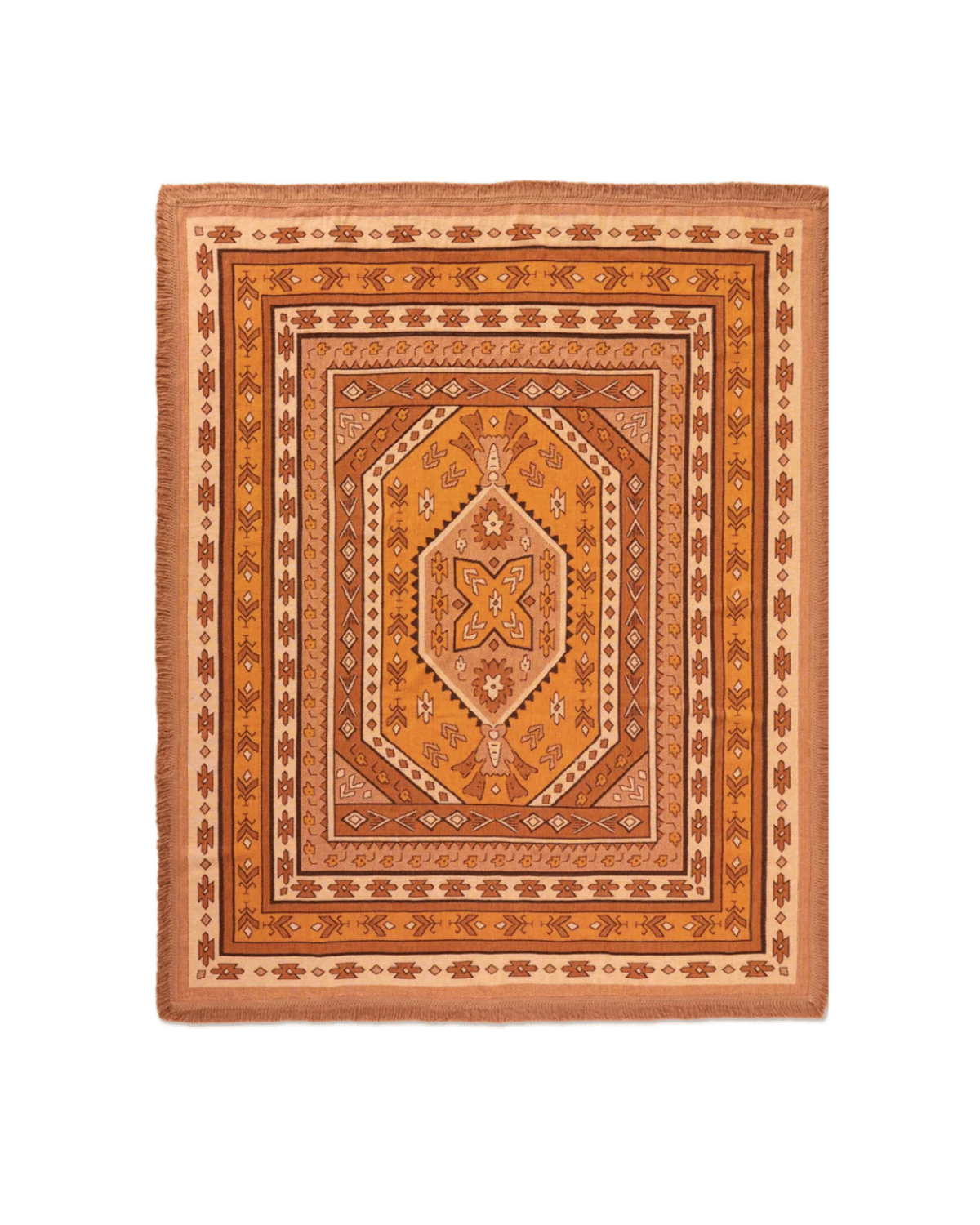 The Zephyr Brown Picnic Rug by Salty Aura 