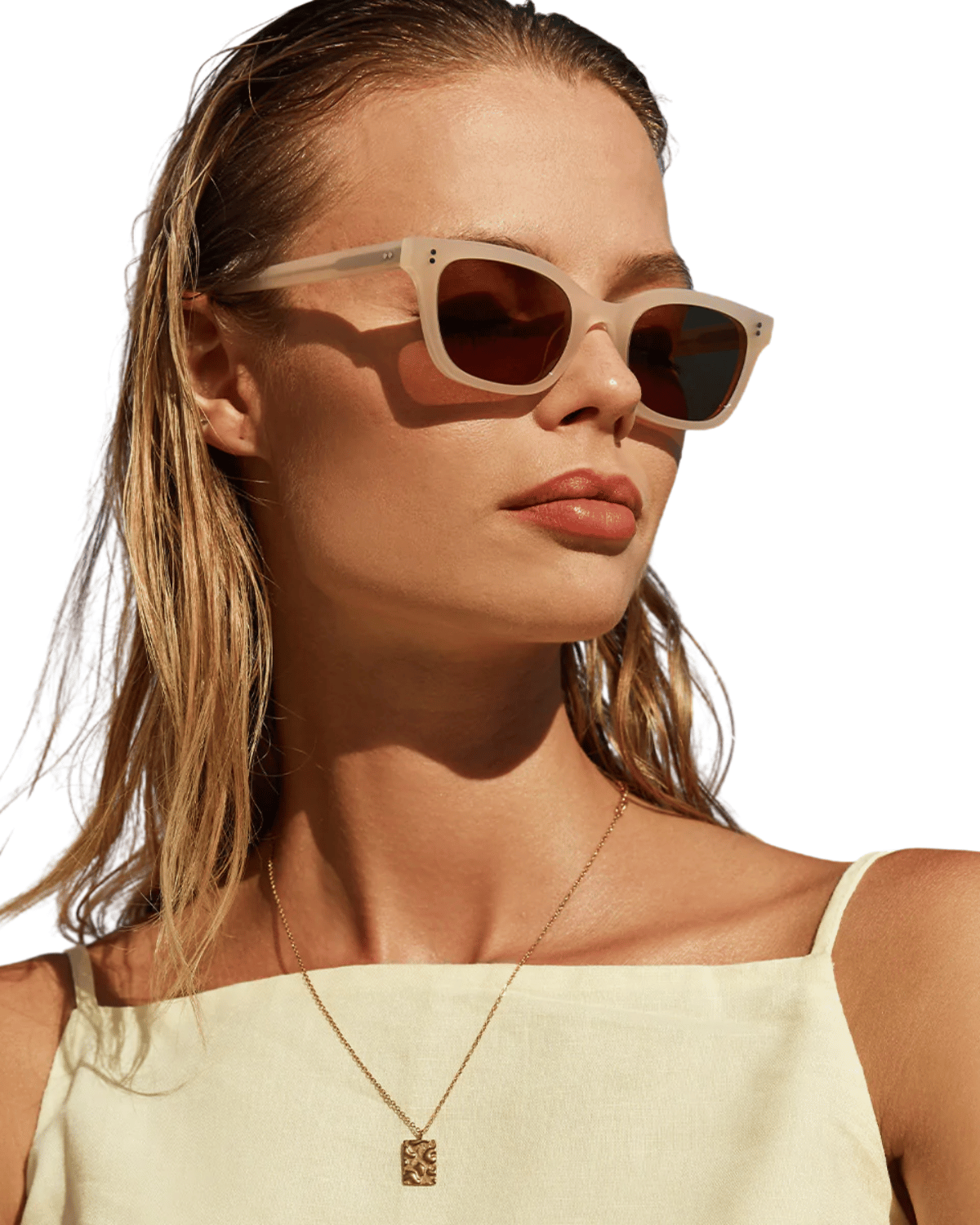 Status Anxiety Transcendental Sunglasses in Nude