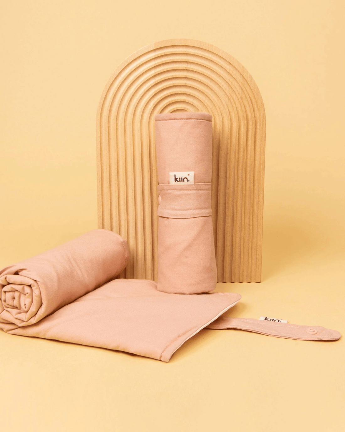 Baby Travel Change Mat - Dusty Rose