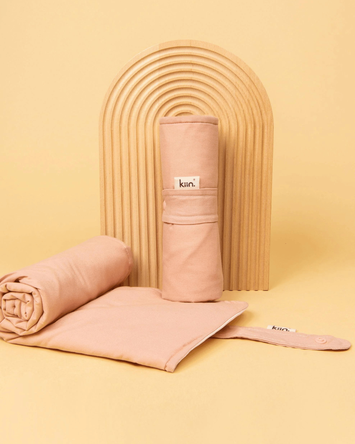 Baby Travel Change Mat - Dusty Rose