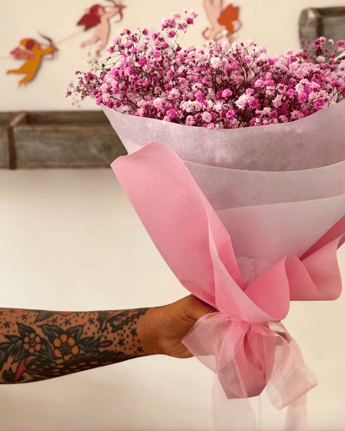 Valentines Day Flowers - Pink Baby&