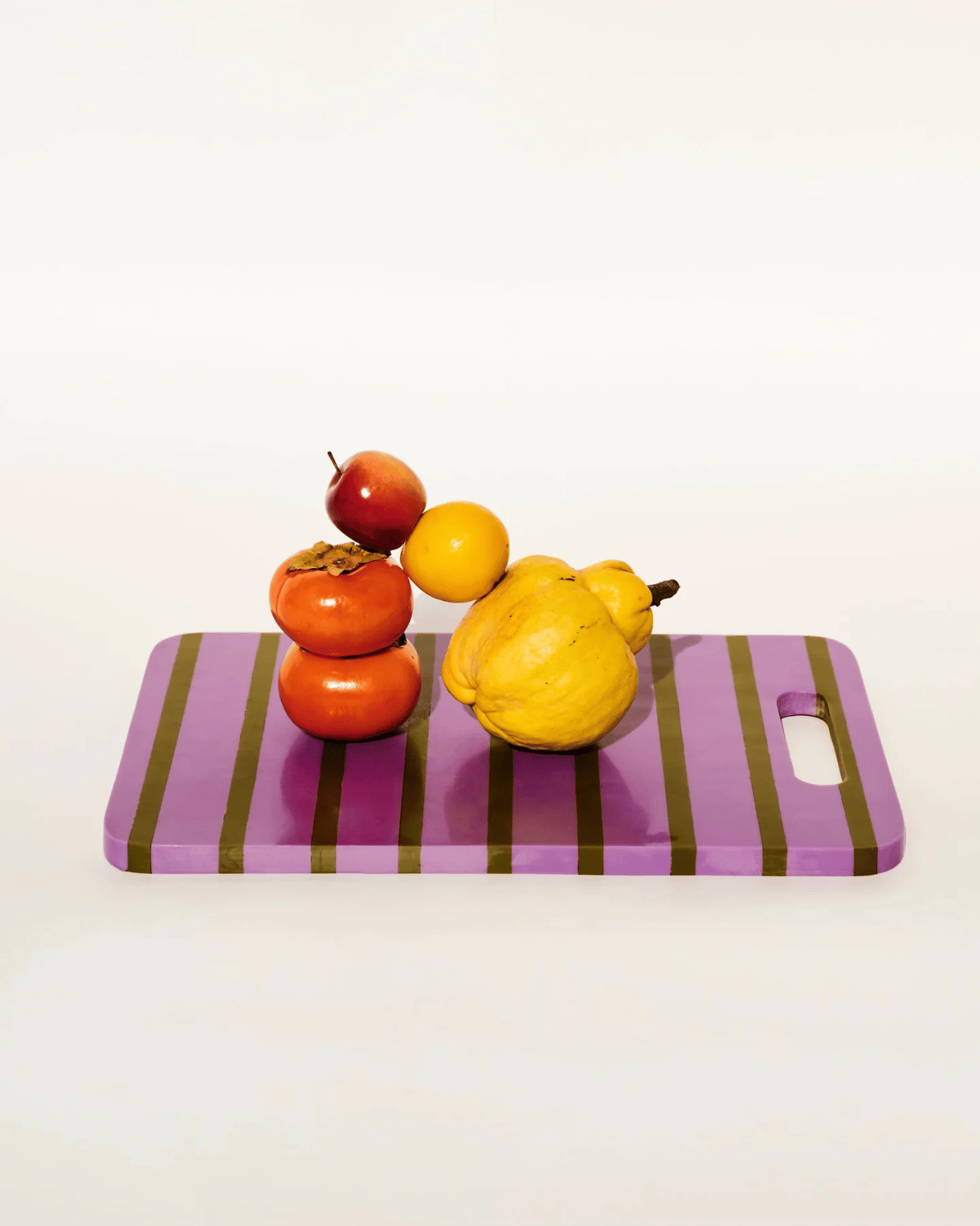 Kip&amp;Co Wisteria Lane Stripe Resin Serving Board