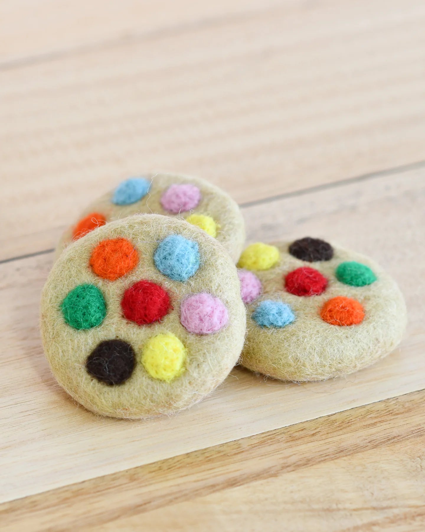 Felt Soft M&amp;M Colourful Cookie