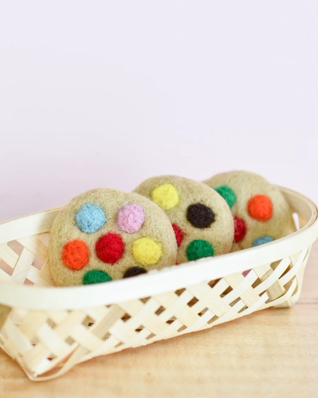 Felt Soft M&amp;M Colourful Cookie