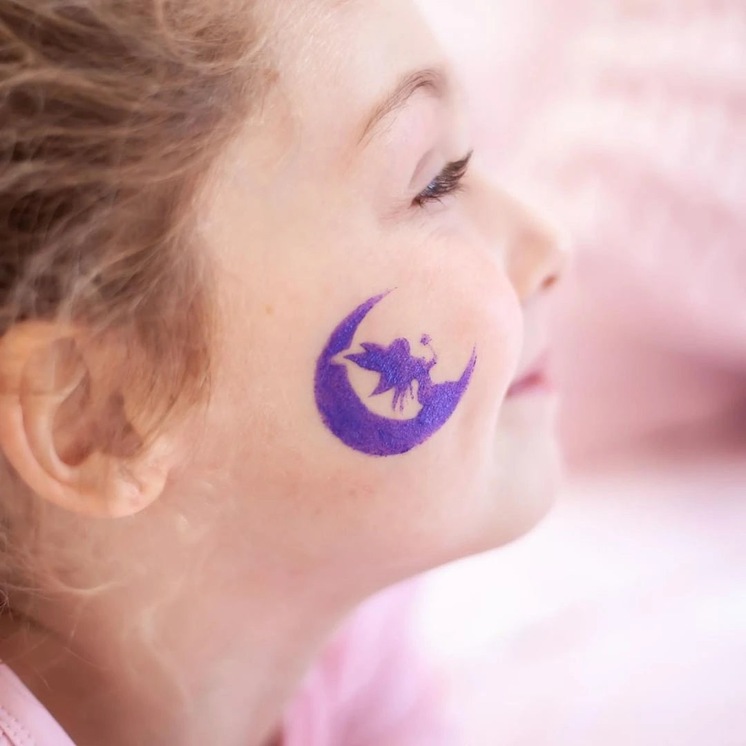 Oh Flossy Reusable Adhesive Face Paint &amp; Makeup Stencils