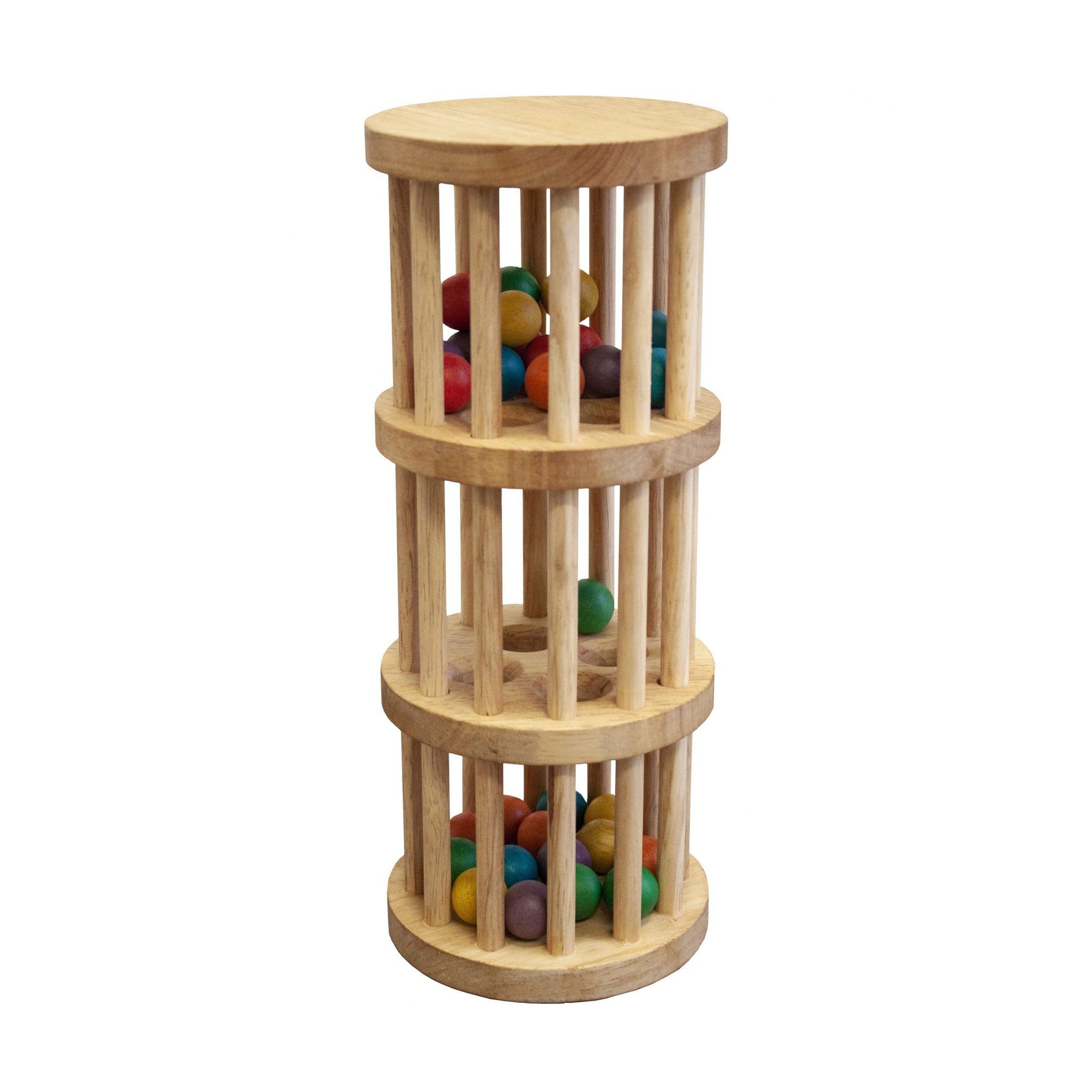 qtoys wooden rain maker